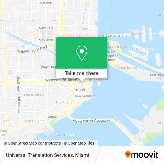 Mapa de Universal Translation Services