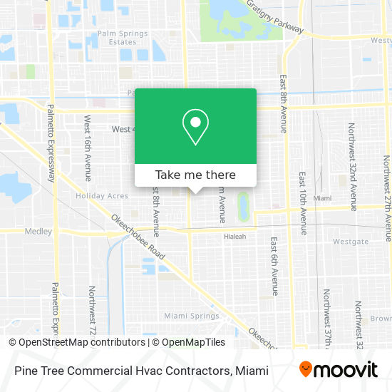 Pine Tree Commercial Hvac Contractors map