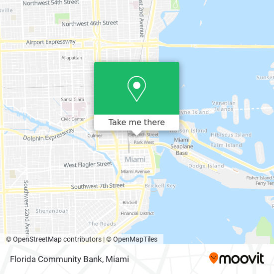 Mapa de Florida Community Bank
