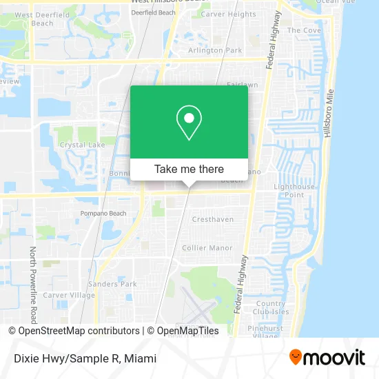 Dixie Hwy/Sample R map