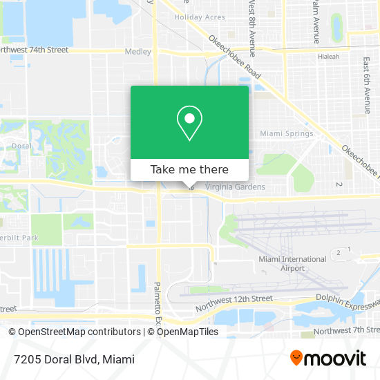 7205 Doral Blvd map