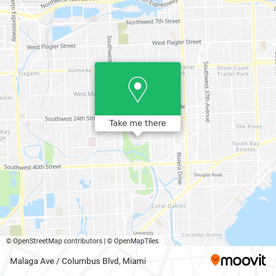 Malaga Ave / Columbus Blvd map