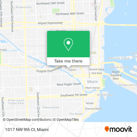 1017 NW 9th Ct map
