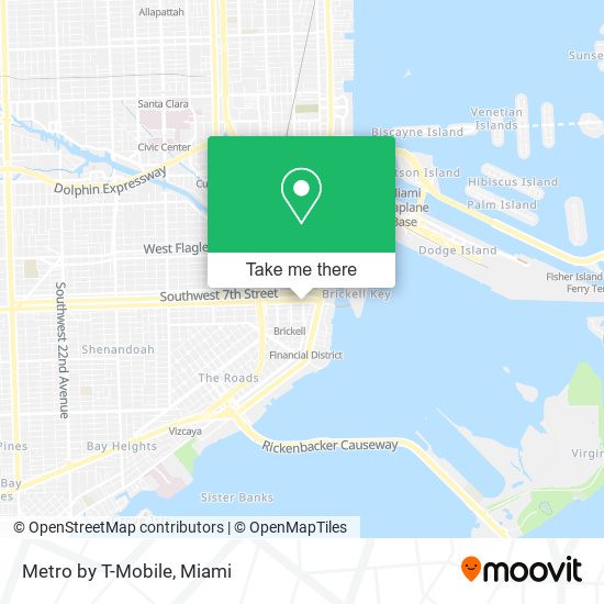 Metro by T-Mobile map