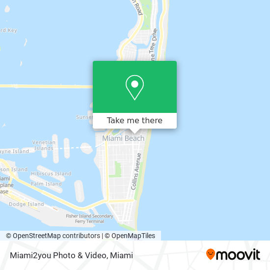 Mapa de Miami2you Photo & Video