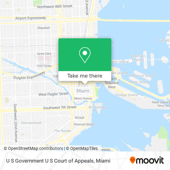 Mapa de U S Government U S Court of Appeals