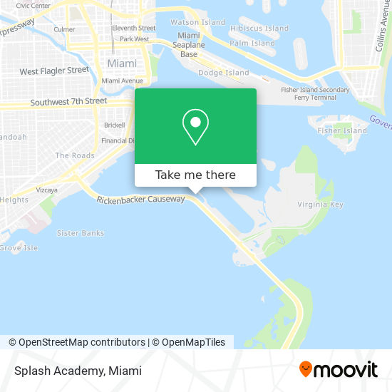 Mapa de Splash Academy