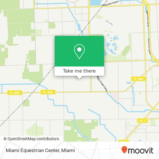 Mapa de Miami Equestrian Center