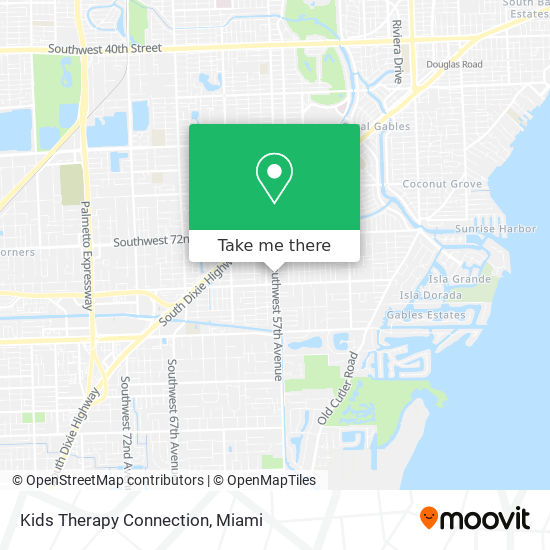 Mapa de Kids Therapy Connection