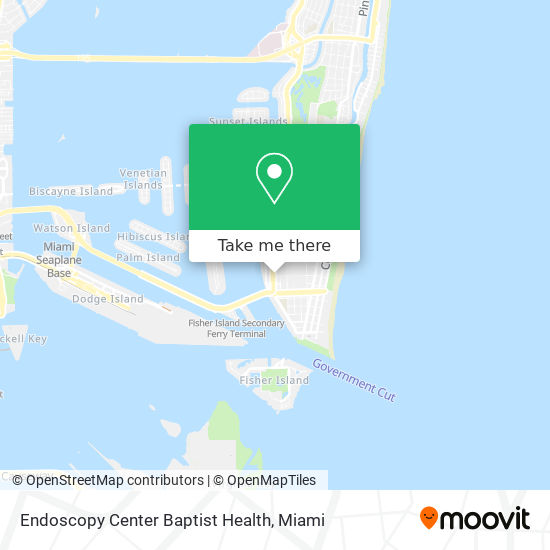 Endoscopy Center Baptist Health map