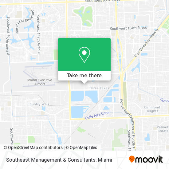 Southeast Management & Consultants map