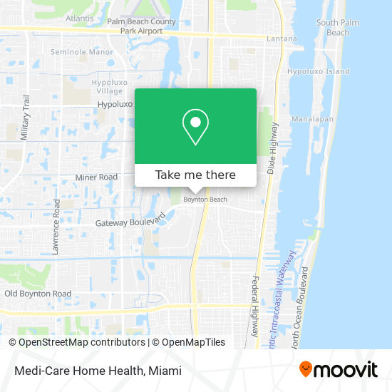 Medi-Care Home Health map