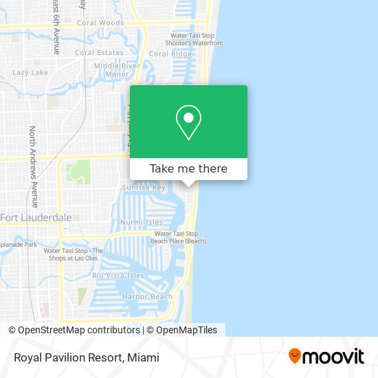 Royal Pavilion Resort map