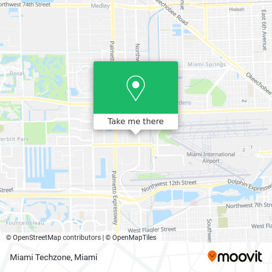 Mapa de Miami Techzone