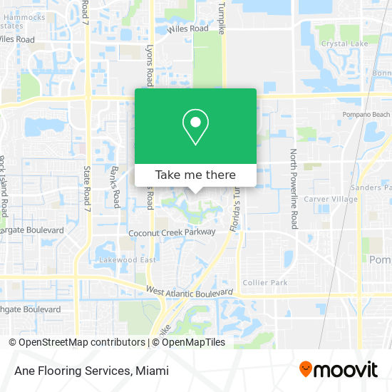Ane Flooring Services map