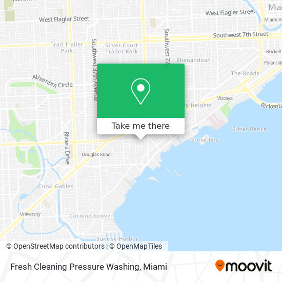 Mapa de Fresh Cleaning Pressure Washing