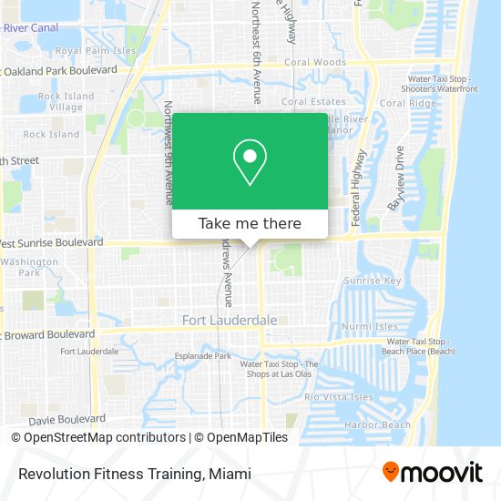 Mapa de Revolution Fitness Training