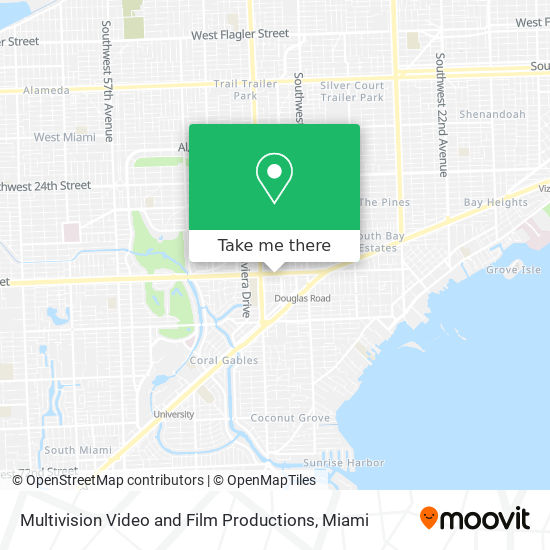Multivision Video and Film Productions map