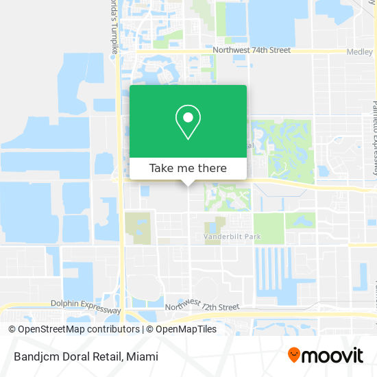 Mapa de Bandjcm Doral Retail