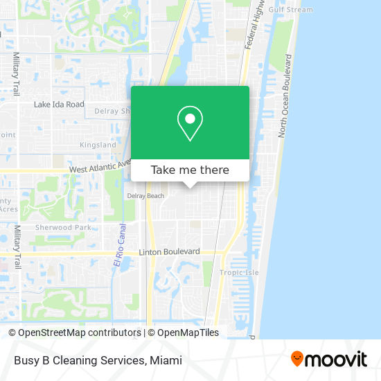 Busy B Cleaning Services map