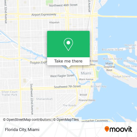 Mapa de Florida City
