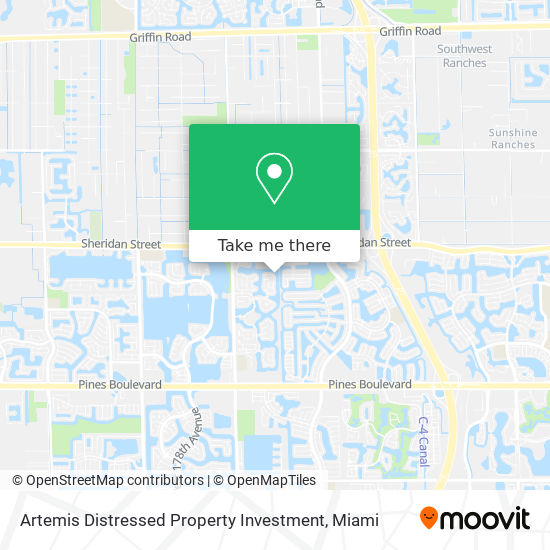 Mapa de Artemis Distressed Property Investment