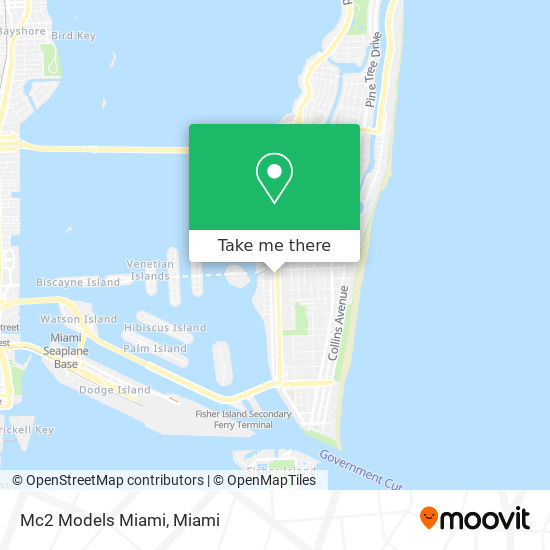 Mapa de Mc2 Models Miami