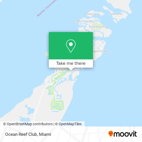 Ocean Reef Club map
