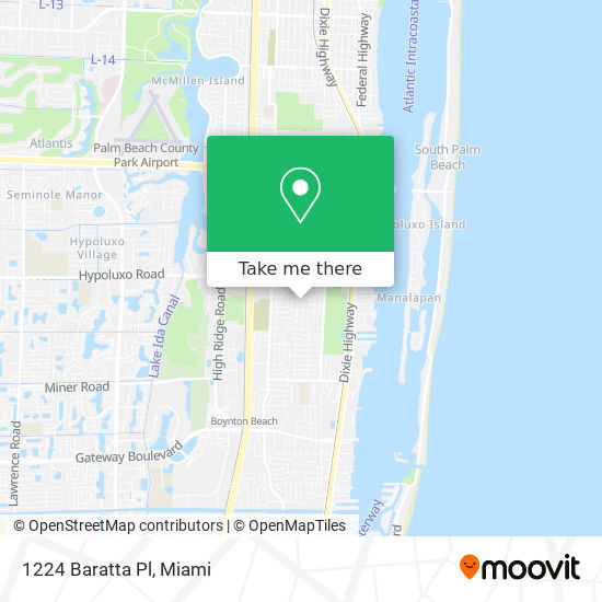 1224 Baratta Pl map