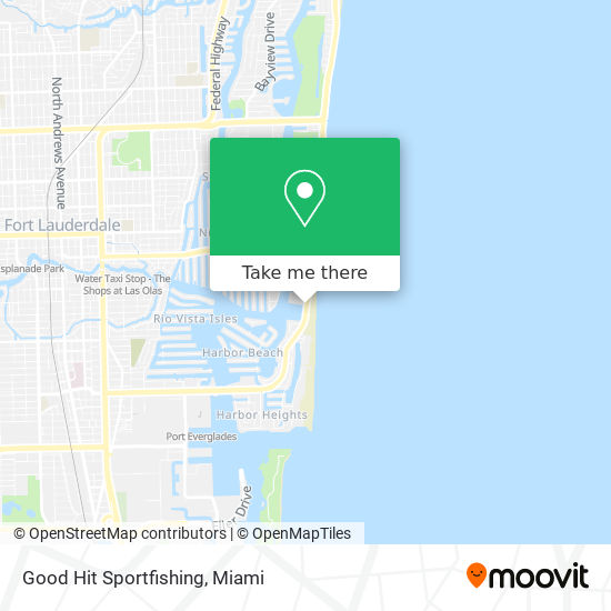 Good Hit Sportfishing map