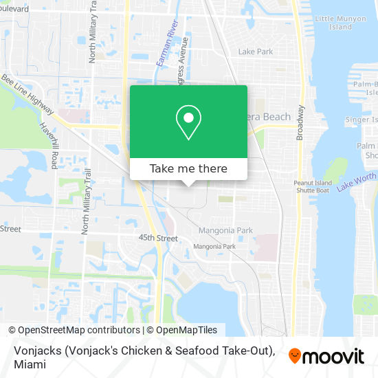 Vonjacks (Vonjack's Chicken & Seafood Take-Out) map