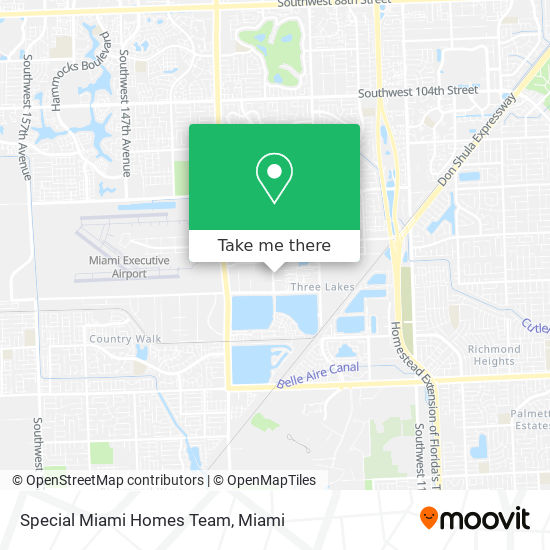 Mapa de Special Miami Homes Team