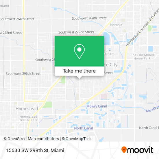 15630 SW 299th St map