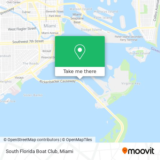 Mapa de South Florida Boat Club