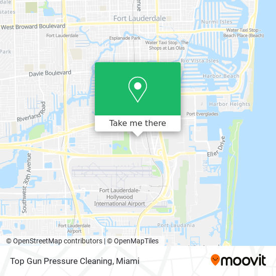 Mapa de Top Gun Pressure Cleaning