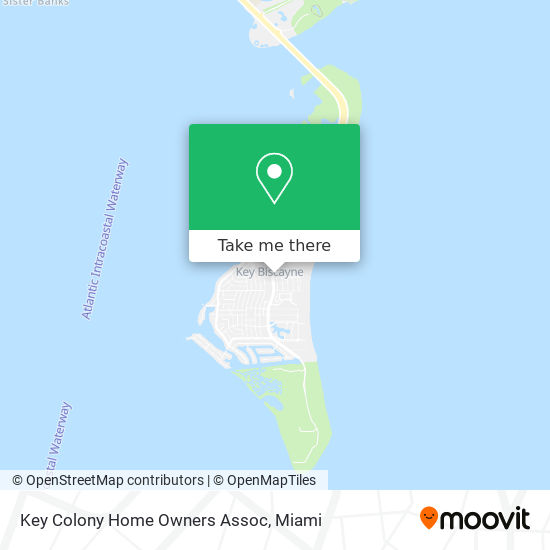 Key Colony Home Owners Assoc map