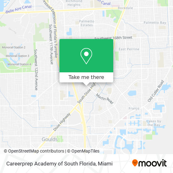 Mapa de Careerprep Academy of South Florida