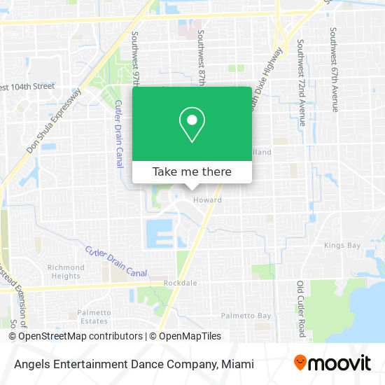 Angels Entertainment Dance Company map