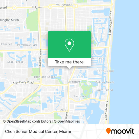 Chen Senior Medical Center map