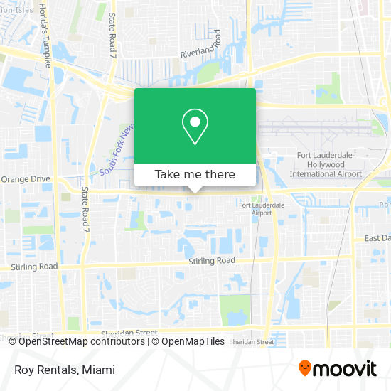 Roy Rentals map