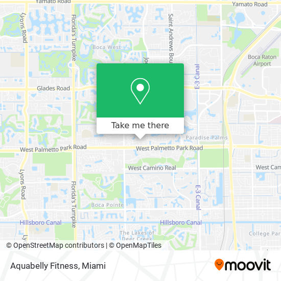 Aquabelly Fitness map