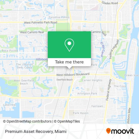 Premium Asset Recovery map