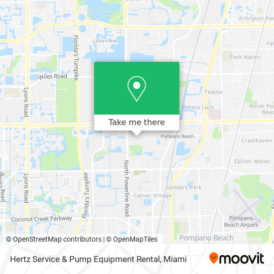 Mapa de Hertz Service & Pump Equipment Rental