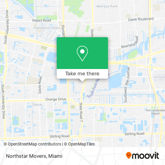 Mapa de Northstar Movers