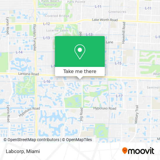 Labcorp map