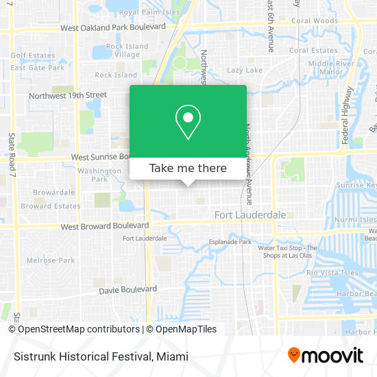 Sistrunk Historical Festival map