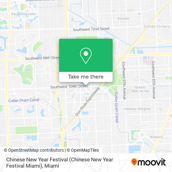 Mapa de Chinese New Year Festival