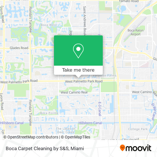 Mapa de Boca Carpet Cleaning by S&S