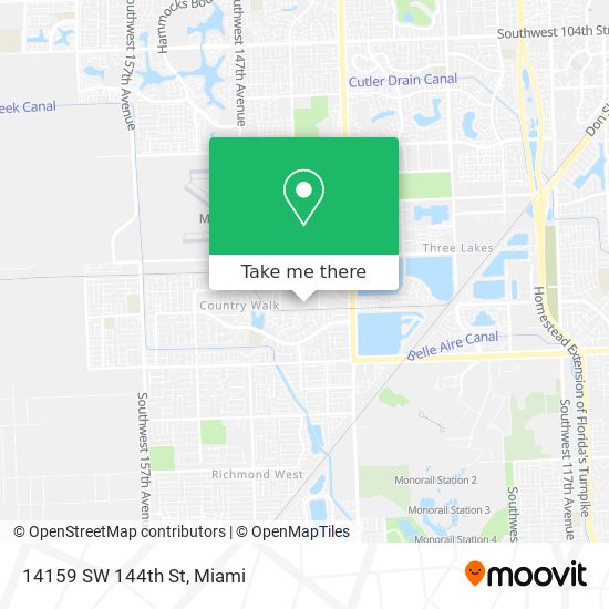 14159 SW 144th St map