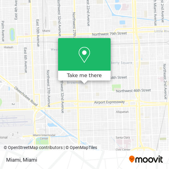 Miami map